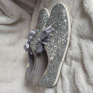 Kate Spade glitter Keds